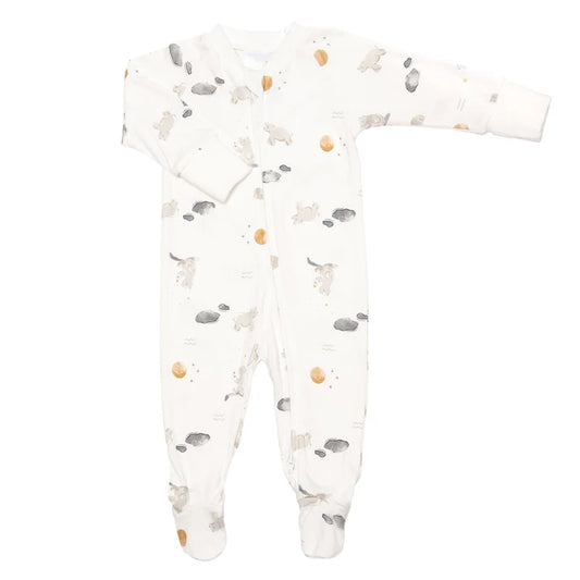 Pyjama pour bébé en bambou - Pleine Lune
