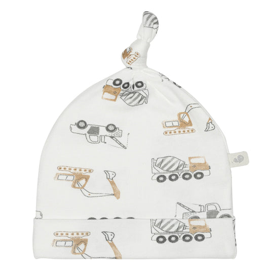 Bonnet en bambou pour nouveau-né - Construction