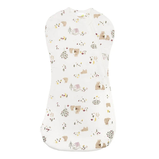 Sac de nuit matelassé en bambou - Ours (1.0 tog)