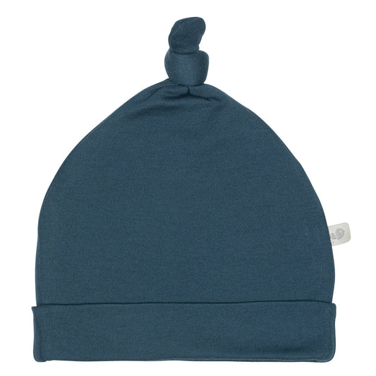 Bonnet en bambou pour nouveau-né - Denim