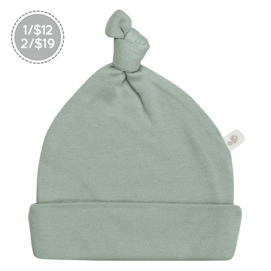 Bonnet pour bébé en bambou pour nouveau-né - mousse