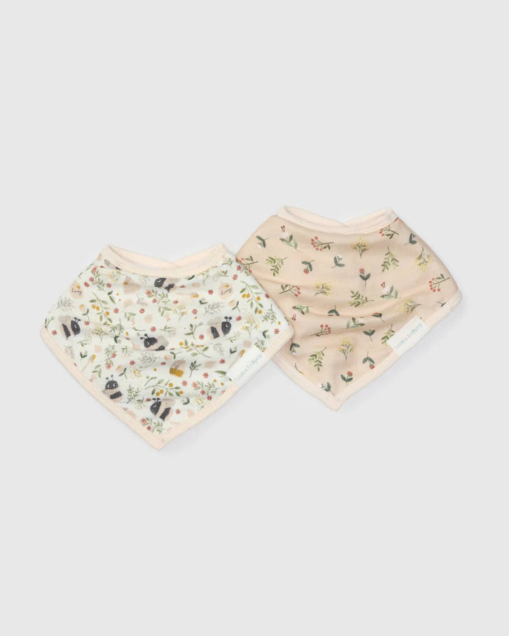 Ensemble bavoir bandana Bourdons