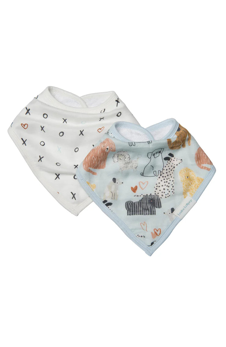 Ensemble bavoir bandana Chiens
