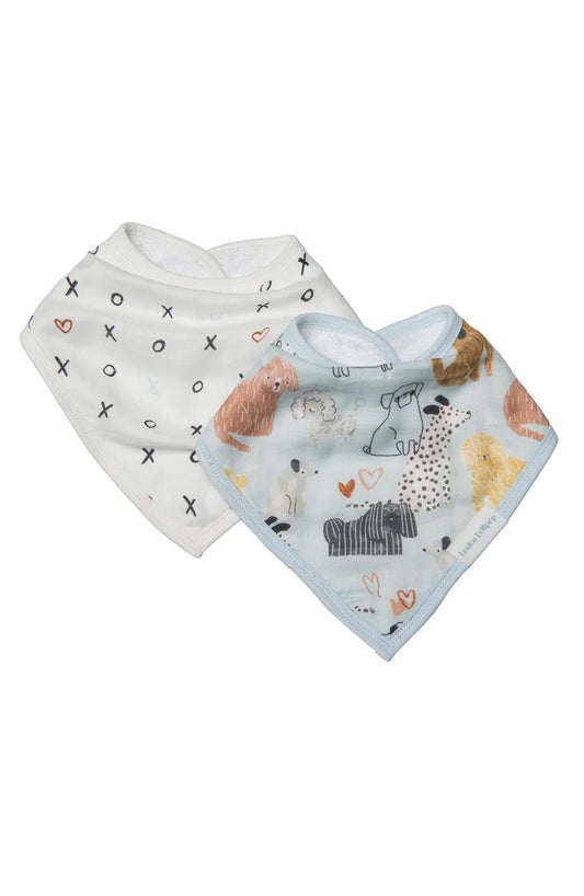 Ensemble bavoir bandana Chiens