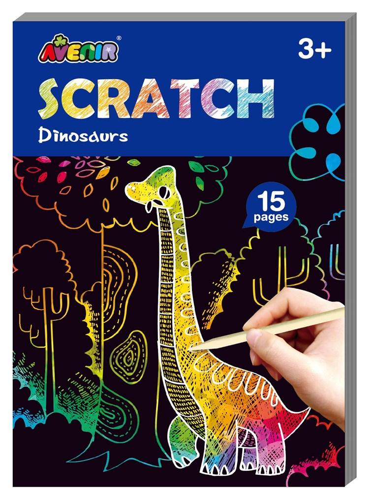 Mini livre d'art à gratter