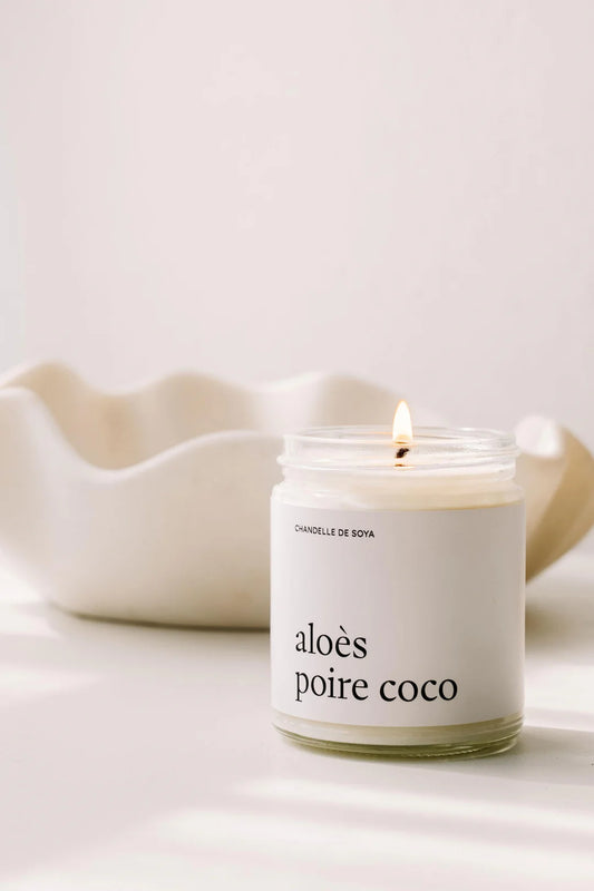 CHANDELLE DE SOYA - Aloès poire coco