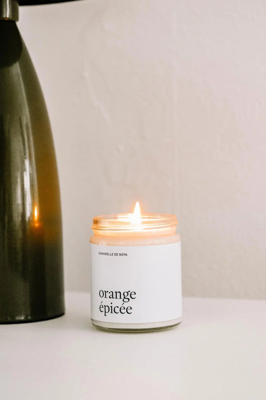 CHANDELLE DE SOYA - Orange Épicée