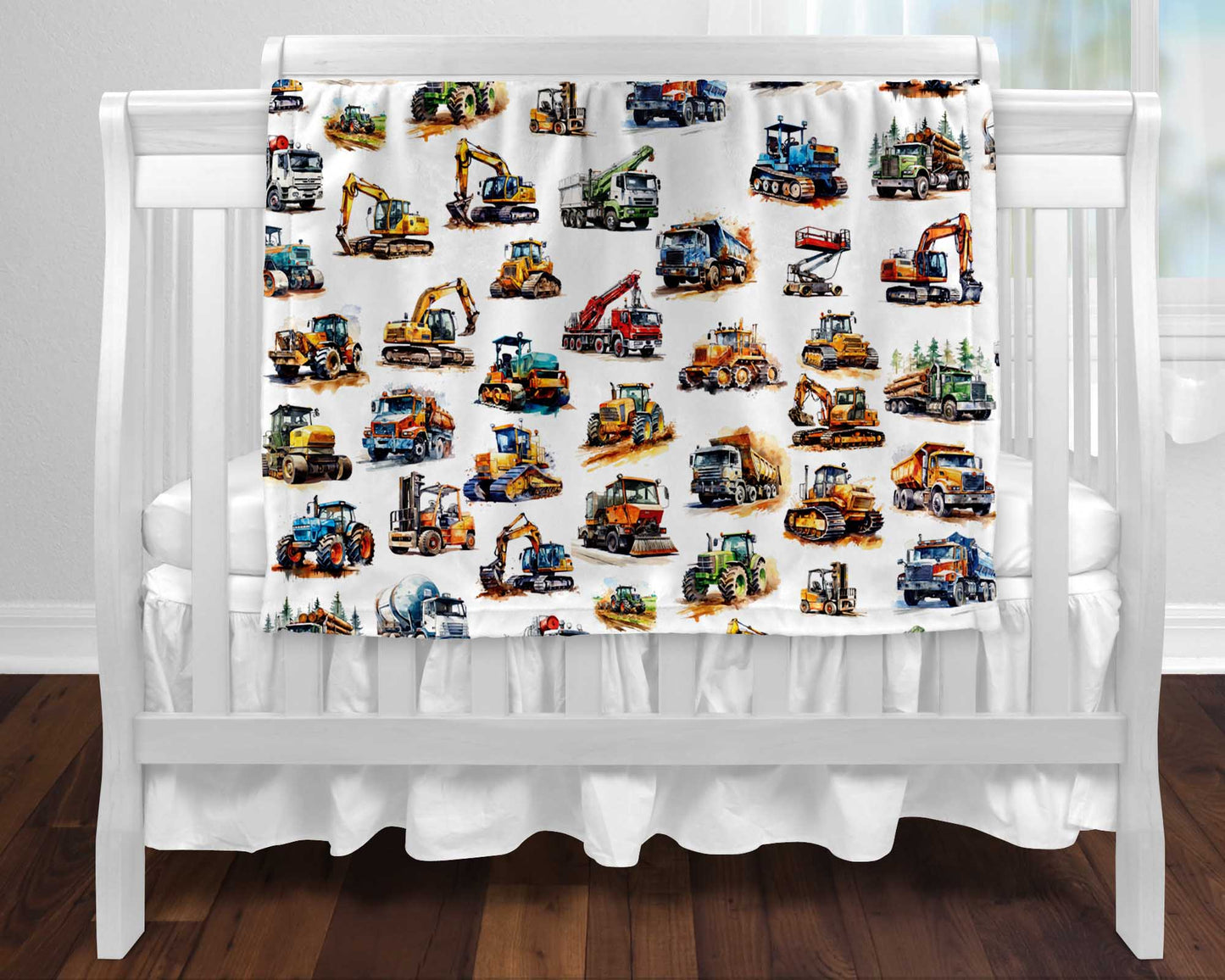 Couverture de minky – Camion lourd