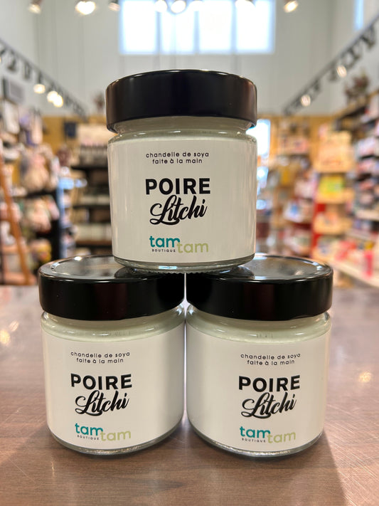 CHANDELLE DE SOYA - Poire Litchi