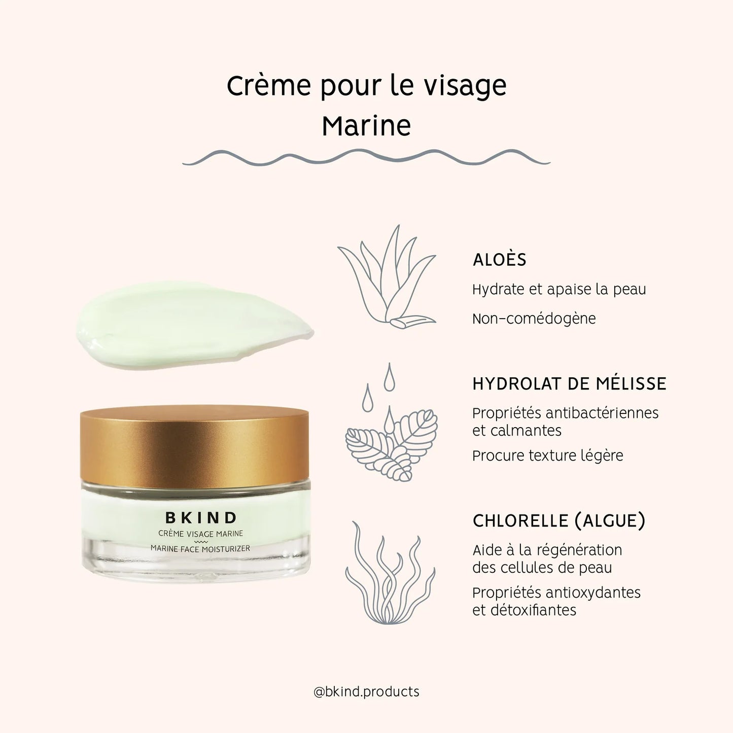 Crème pour le visage