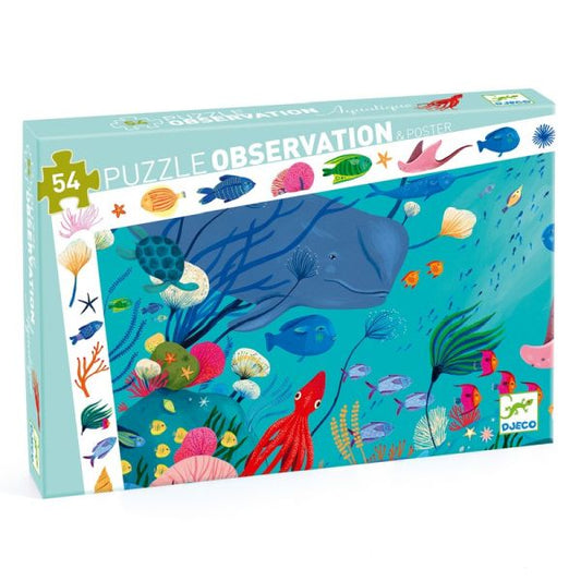 Puzzle observation / Aquatique / 54 mcx