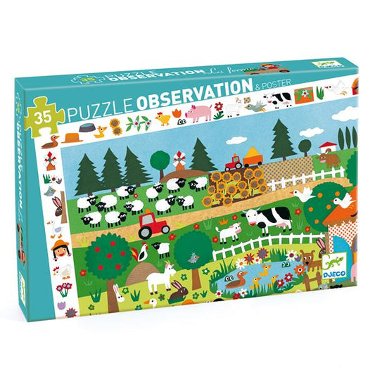 Puzzle observation / Ferme / 35 mcx