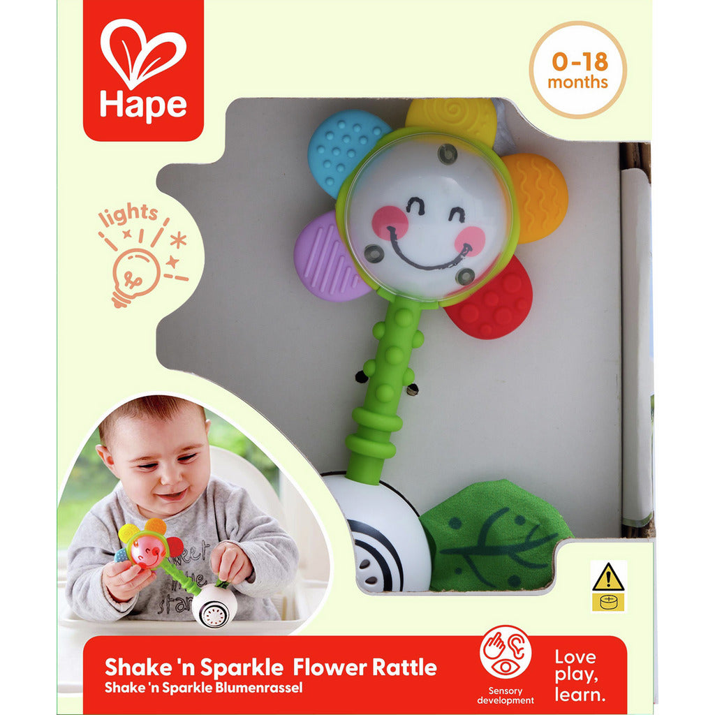 Hochet fleur musical