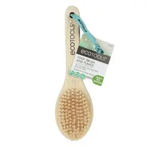 Brosse double-face pour les pieds