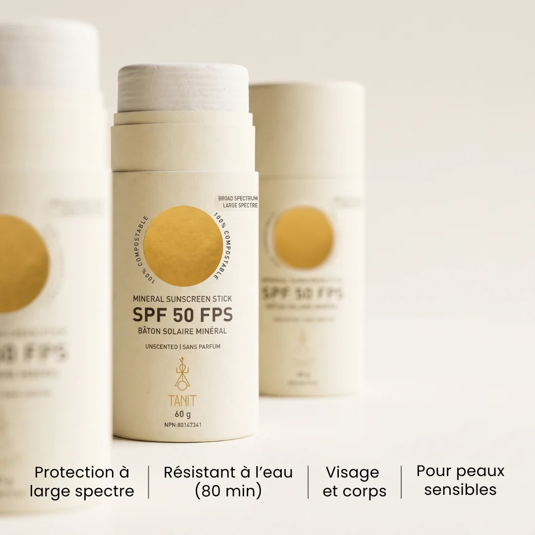 Bâton Solaire Minéral  – Visage & Corps FPS 50