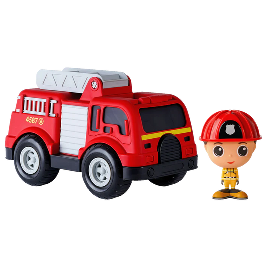 Camion de Pompier avec Figurine