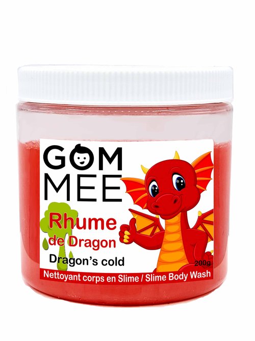 Slime moussante rhume