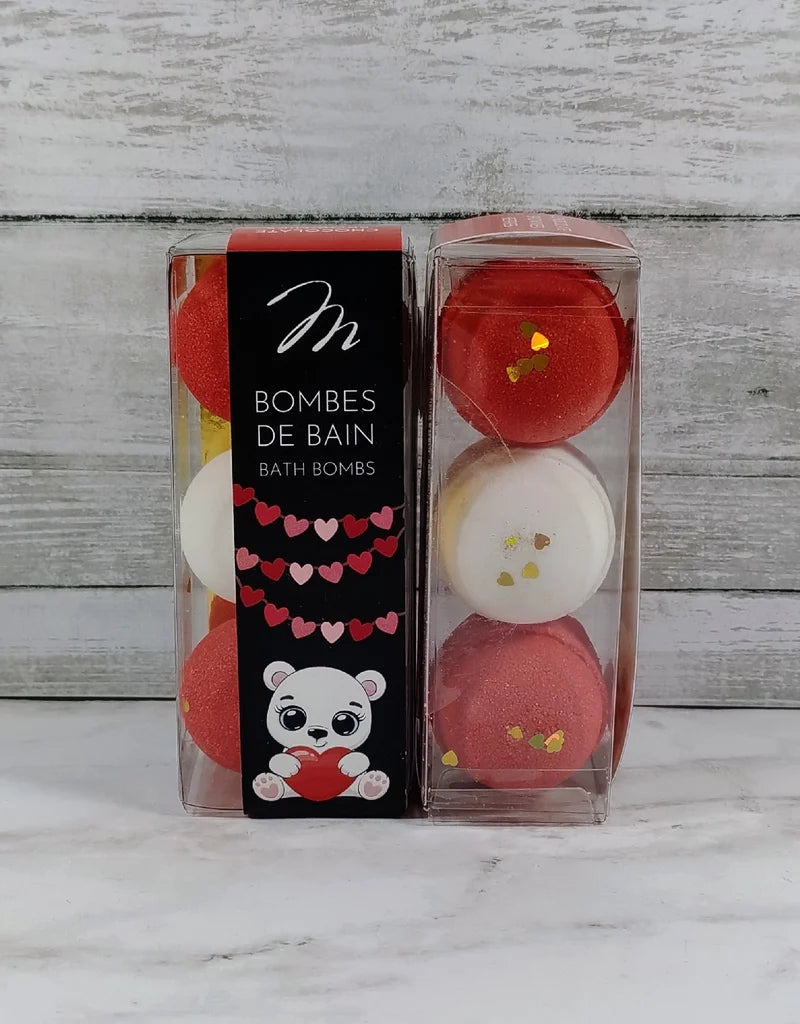 Bombes de bain Saint-Valentin Rouge