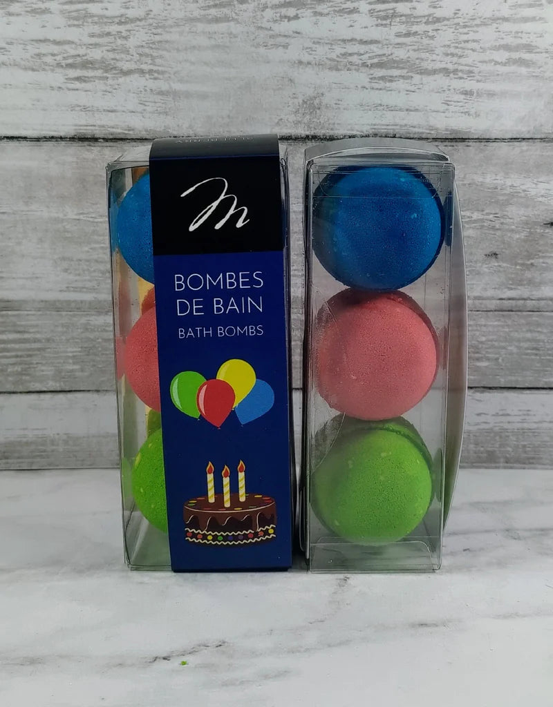 Bombes de bain Bonne Fête! Bleu