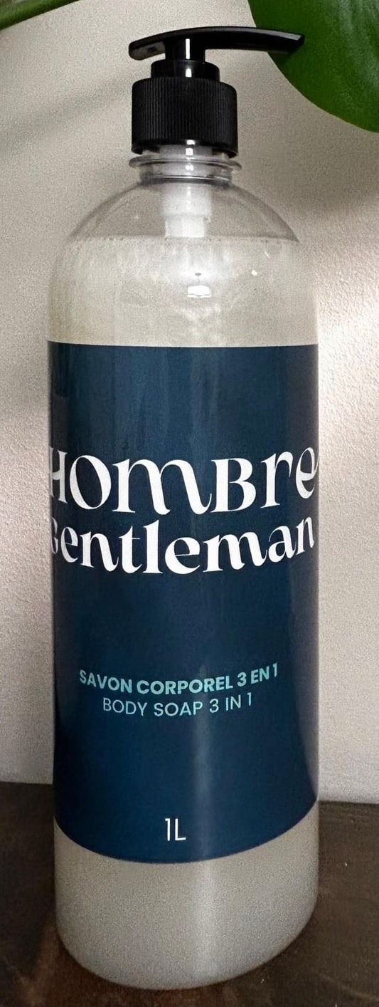 Savon corporel 3/1 Hombre Gentlemen