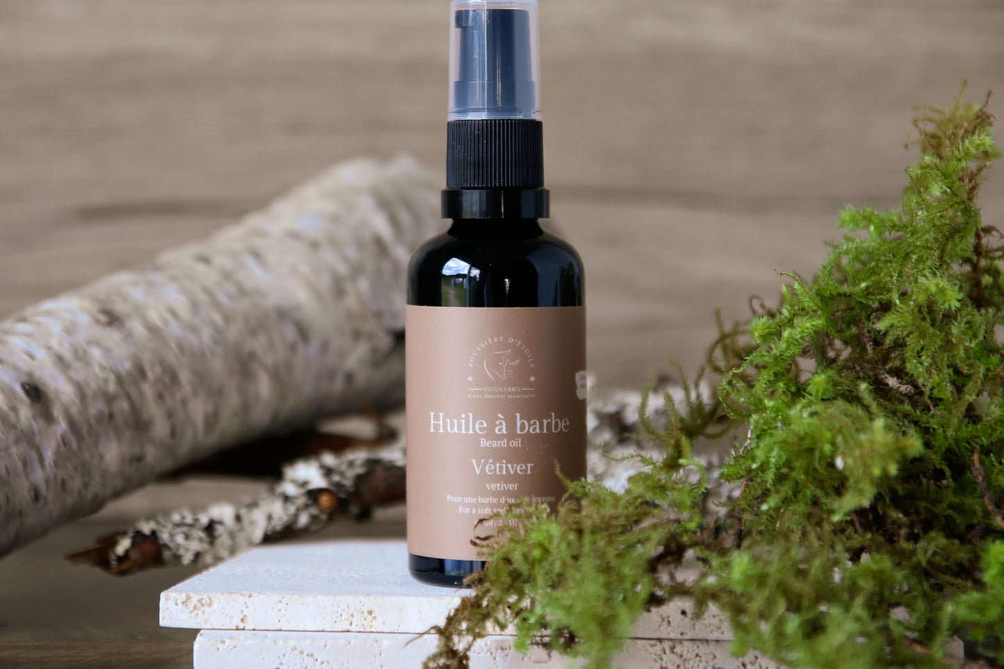 Huile à barbe | Vétiver
