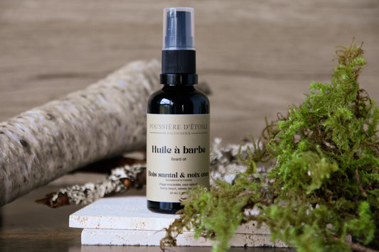 Huile à barbe | Bois de santal & noix coco