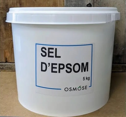 Sel d'epsom en pot