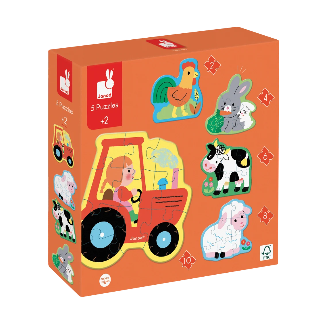 PUZZLE - FERME POUR BÉBÉ