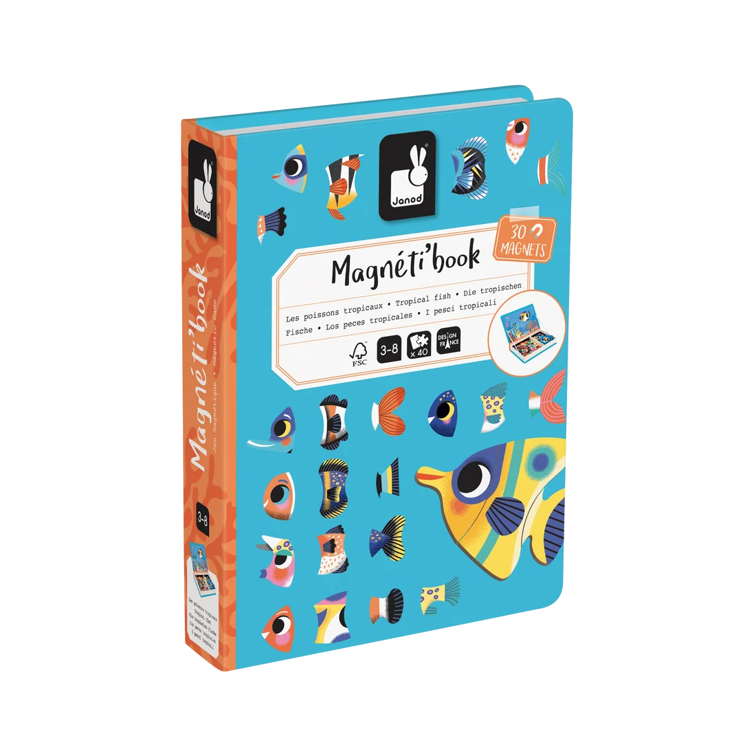 Magnetibook Poissons tropicaux