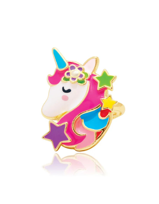 Bague en émail - Licorne