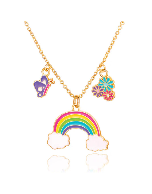 Collier fantaisie - Arc-en-ciel