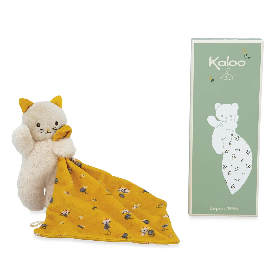 DOUDOU CHAT - JAUNE