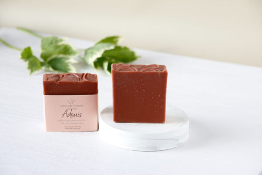 Savon Adonis (argile rouge, pour peau sensible)