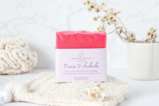 Savon Fraise-rhubarbe