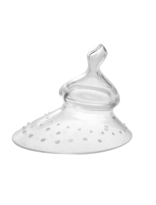 Protège-mamelons d'allaitement - Forme orthodontique (base ronde)