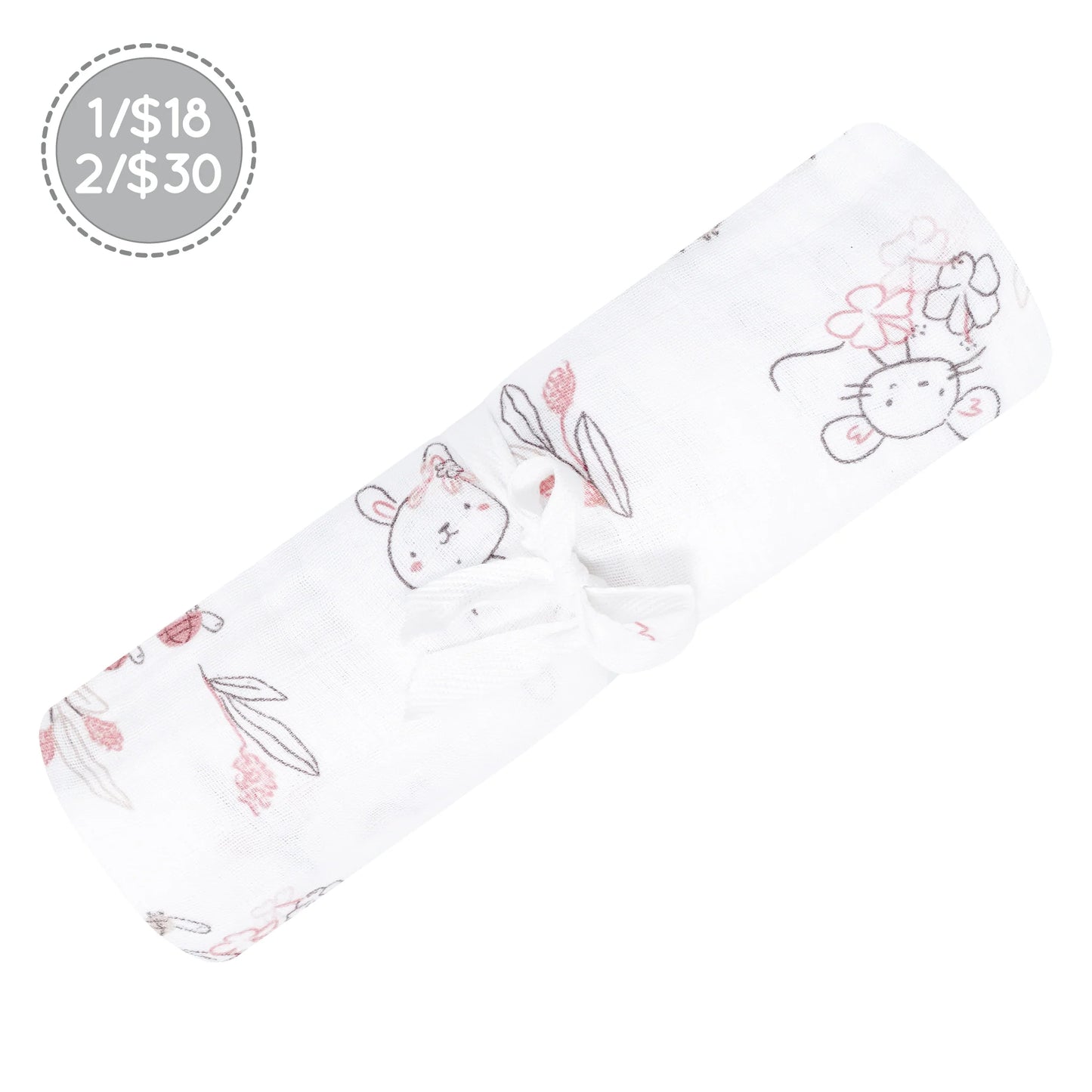 Couverture mousseline de coton