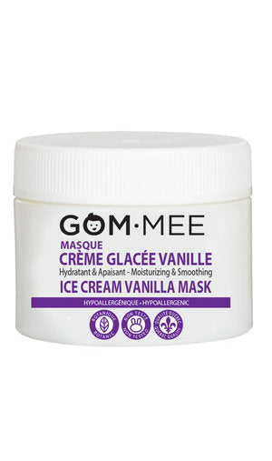 Masque visage crème glacée à la vanille