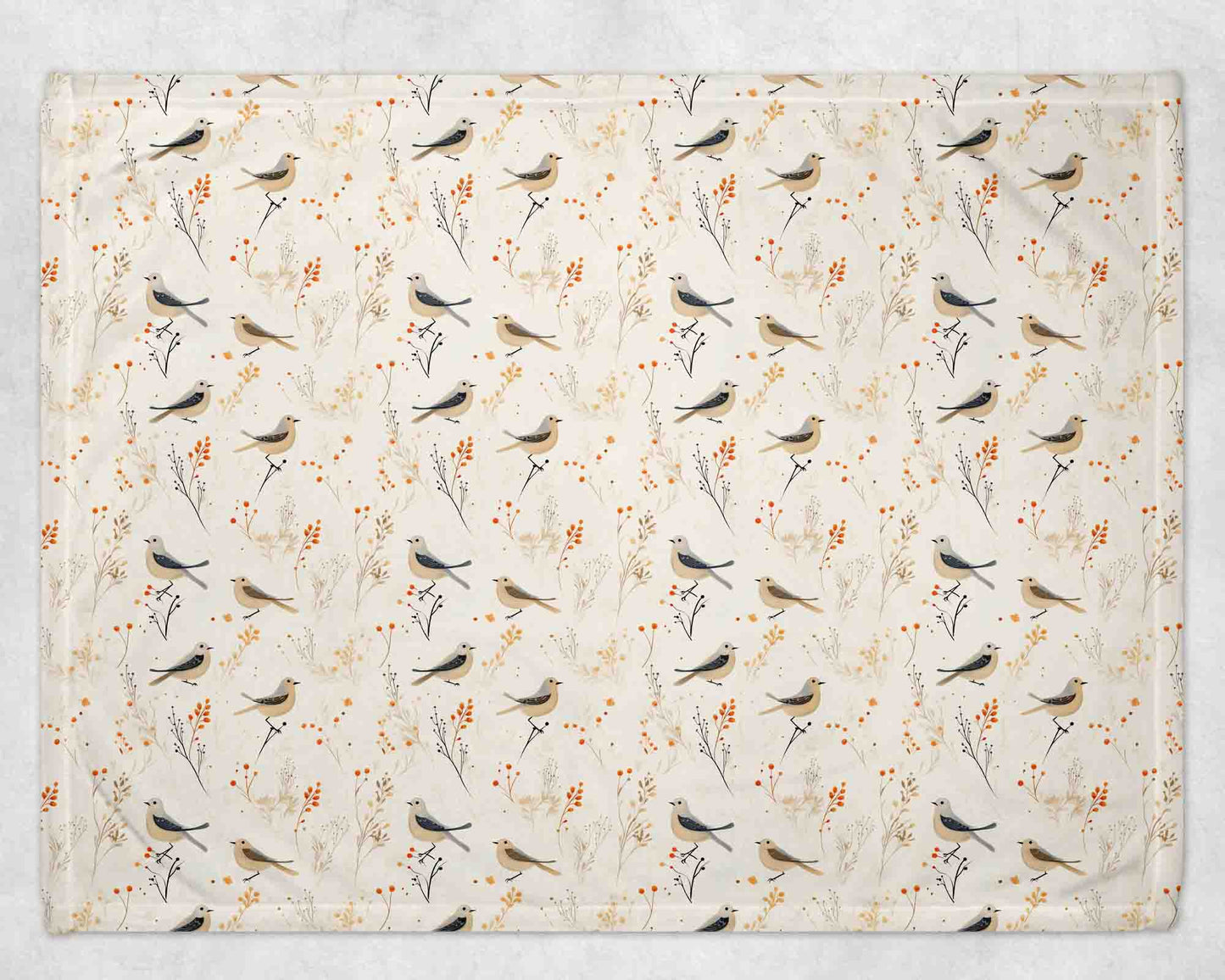 Couverture de minky – Moineau