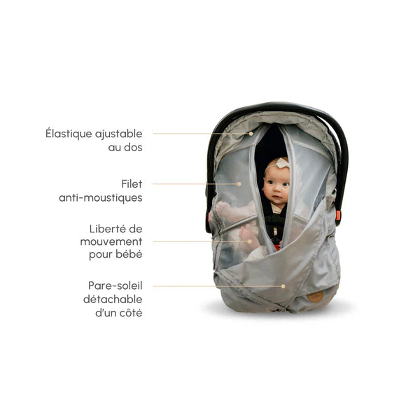 Housse d'été pour coquille papaye