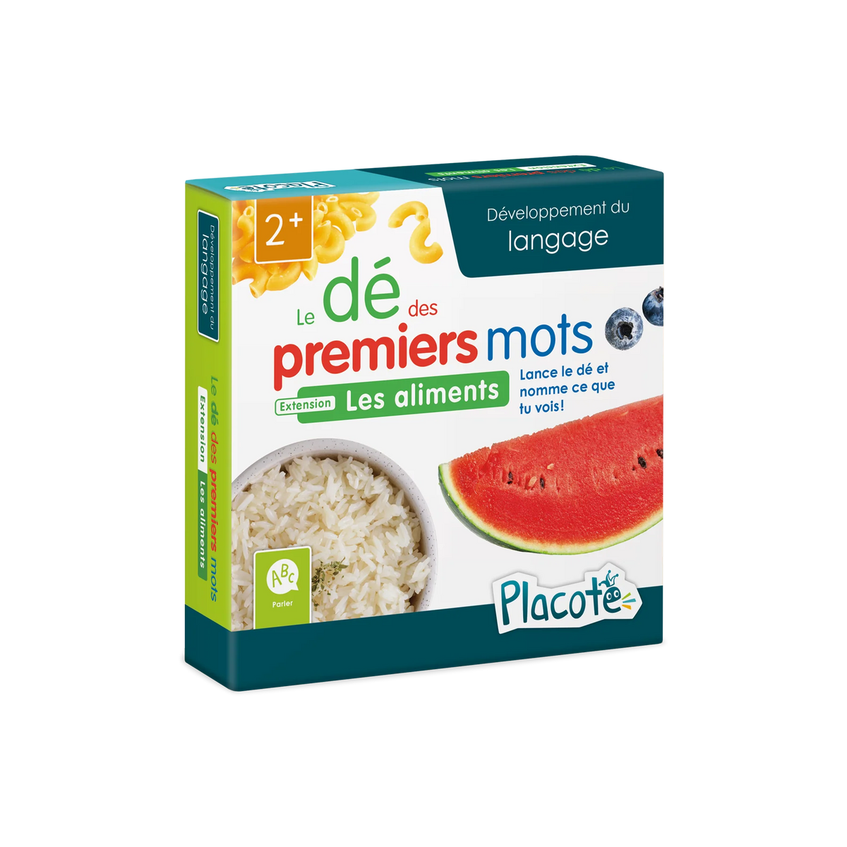 Le dé des premiers mots - Les aliments (extension)