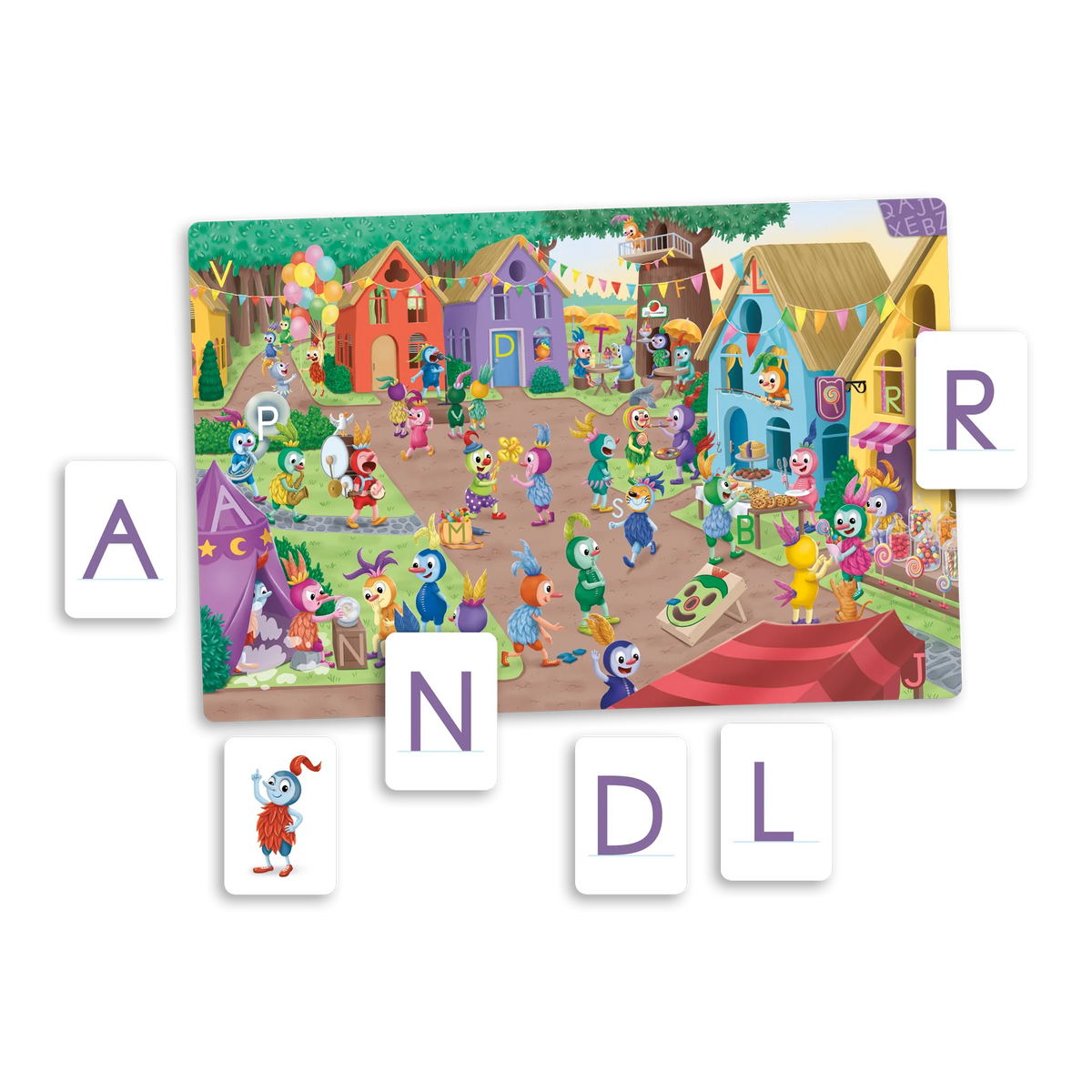 Cherche et trouve : les lettres majuscules