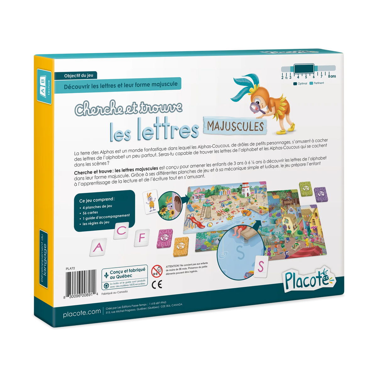 Cherche et trouve : les lettres majuscules