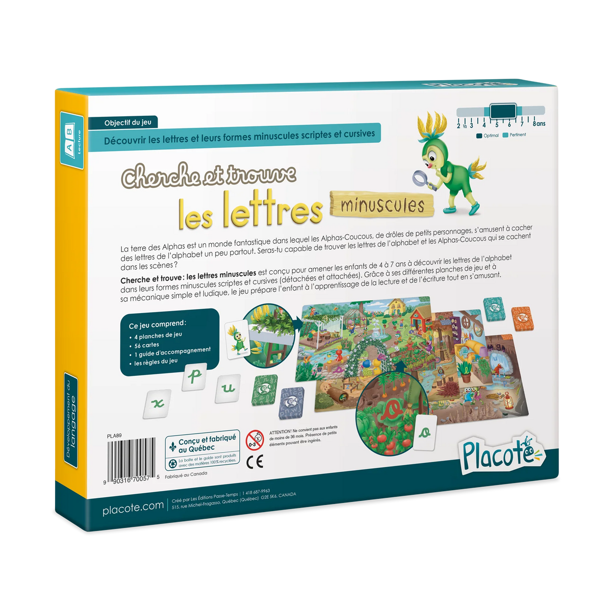 Cherche et trouve : les lettres minuscules