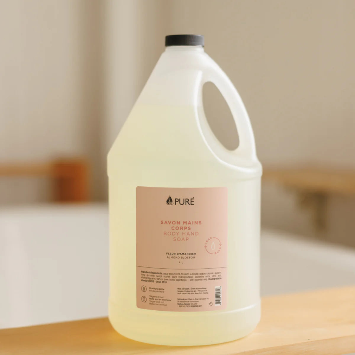 Nettoyant Hydratant Mains/corps Fleur d'amandier