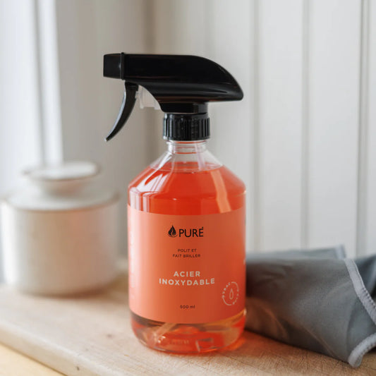 Nettoyant Acier Inoxydable Et Linge