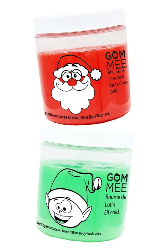 Slime moussante pour Noël