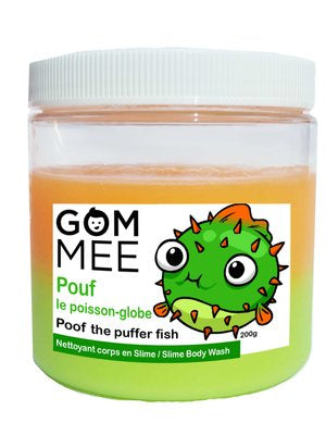 Slime moussante Pouf le poisson globe