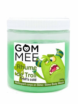 Slime moussante rhume de troll