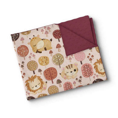 Couverture de minky - Savanna