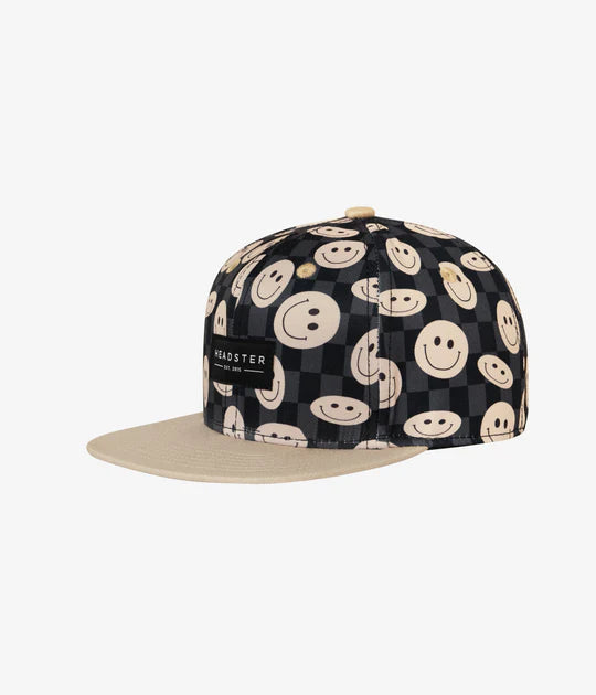 Casquette Snapback Smiley Noir